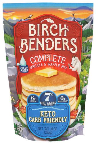 Birch Benders 
Mix Pancake Waffle Keto, 10 OZ.