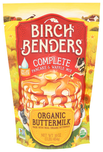 Birch Benders 
Mix Pncke Wffl Butermilk, 16 OZ.