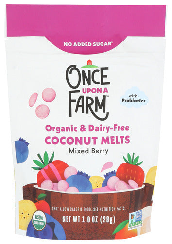 Once Upon A Farm Melts Coconut Mixed Brry, 1 OZ.