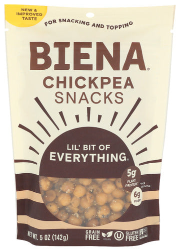 Biena 
Chickpea Lil Bit Evrythin, 5 OZ.