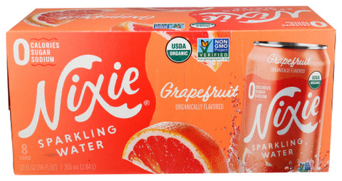 Nixie Water Sprk Grpfruit 8Pk, 96 FO.