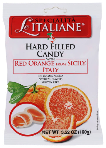 LE SPECIALITA ITALIANE CANDY W RED ORANGE - 3.52 OZ