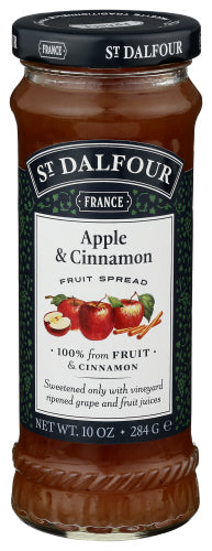 ST DALFOUR CONSERVE APPLE CINNAMON - 10 OZ