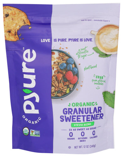 Pyure Sweetener Granular Org, 12 OZ.