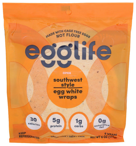 EGGLIFE EGG WHITE WRAP SW STYLE - 6 OZ