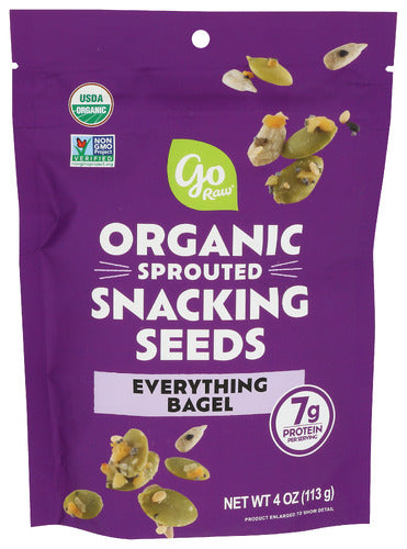 GO RAW SEEDS EVERYTHING BAGEL - 4 OZ