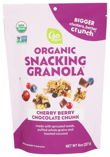 GO RAW GRANOLA CHER BR CHO CHNK - 8 OZ