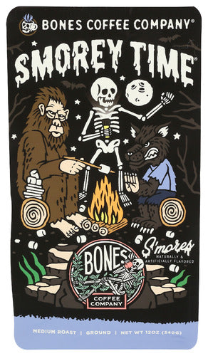 BONES COFFEE COMPANY COFFEE GRND SMOREY TIME - 12 OZ