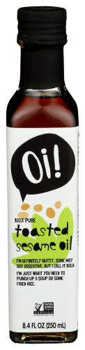 Oi Oil Sesame Toasted, 8.4 OZ.