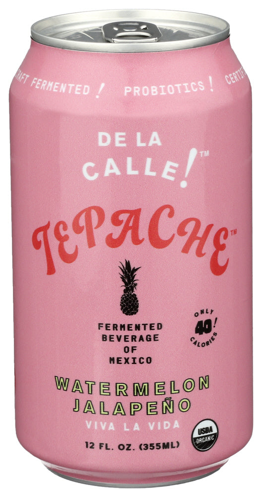 De La Calle 
Tepache Wtrmeln Jalapeno, 12 FO.