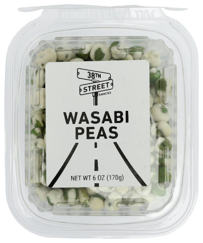 No Label Eb Peas Wasabi Tub, 6 OZ.