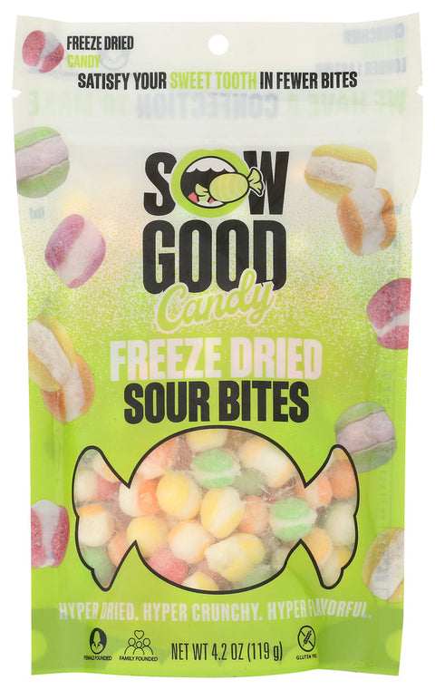 SOW GOOD CANDY BITES SOUR - 4 OZ