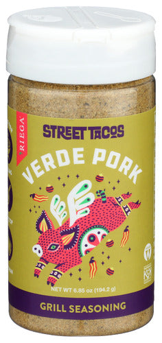 Riega Seasoning Grl Verde Pork, 6.85 OZ.