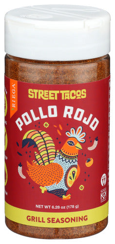 Riega Seasoning Grl Pollo Rojo, 6.28 OZ.