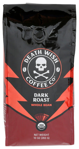 Death Wish Coffee 
Coffee Wb Dark Roast, 10 OZ.
