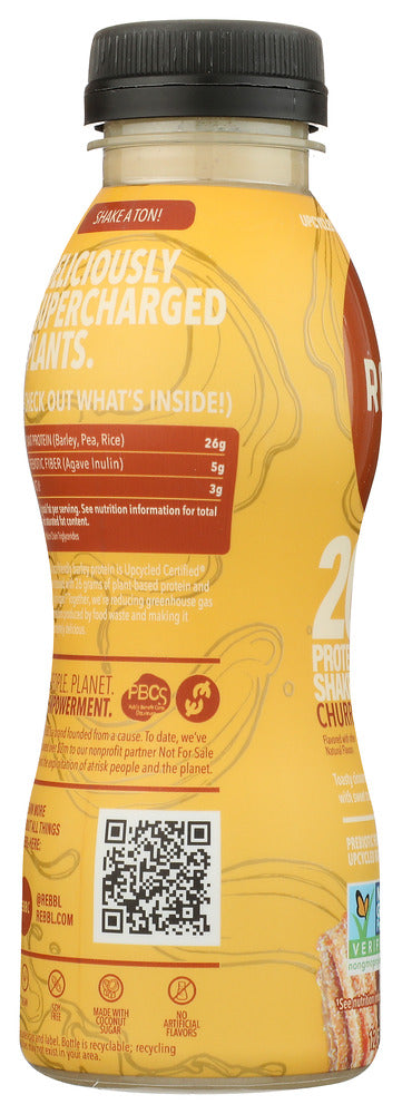 Rebbl Inc Bev Protein Churro 26G, 12 FO.