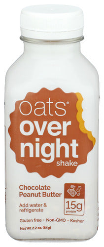 Oats Overnight Shake Choc Peanut Butter, 2.2 OZ.