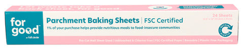 FULL CIRCLE HOME SHEETS PARCHMENT PAPER - 24 CT