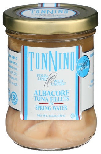 TONNINO TUNA ALB FLT SPRNG WATER - 6.3 OZ
