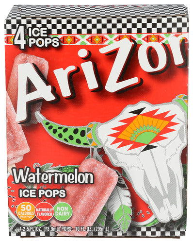ARIZONA POPS FRZ WATERMELON - 10 OZ
