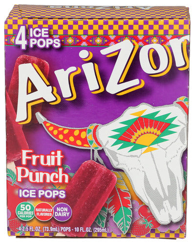 ARIZONA POPS FRZ FRUIT PUNCH - 10 OZ