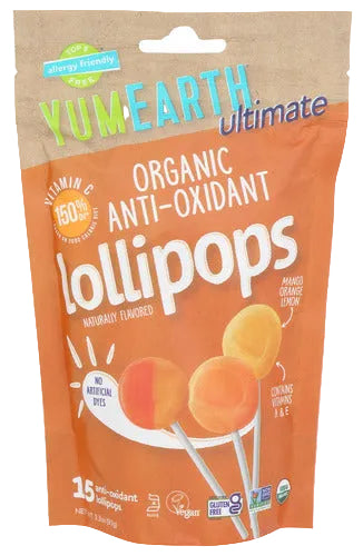 YUMEARTH POPS ANTI OXIDANT - 3.3 OZ