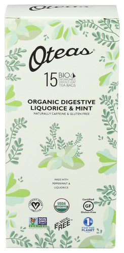 Oteas Organic Digestive Liquor, 15 PC.