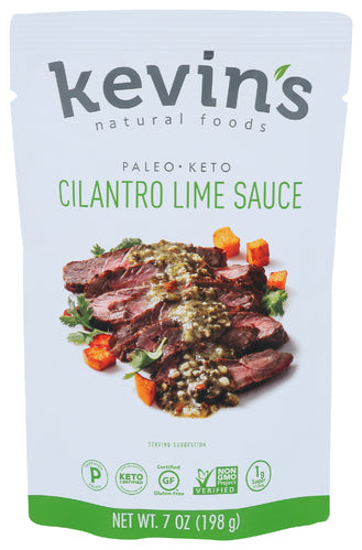 KEVINS NATURAL FOODS SAUCE CILANTRO LIME - 7 OZ
