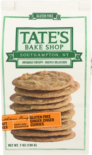 TATES COOKIE GINGER ZINGER - 7 OZ
