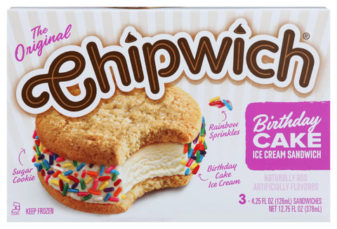 THE ORIGINAL CHIPWICH SANDWICH BRTHDAY CAKE 3PK - 12.75 FO