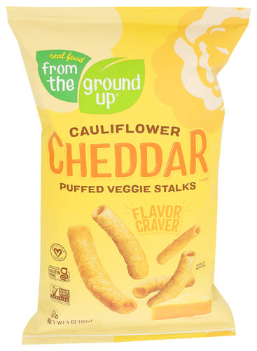 FROM THE GROUND UP STALK CAULIFLOWER CHEDDAR - 4 OZ