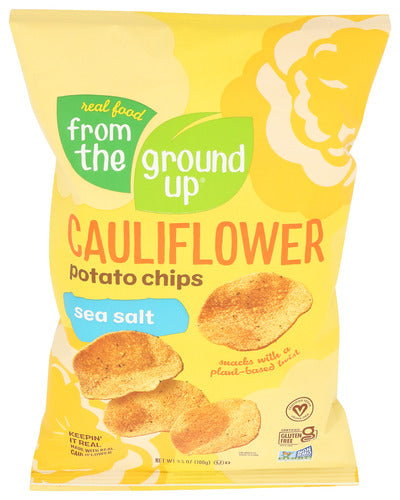 FROM THE GROUND UP CAULIFLOWER CHIP SEA SALT - 3.5 OZ