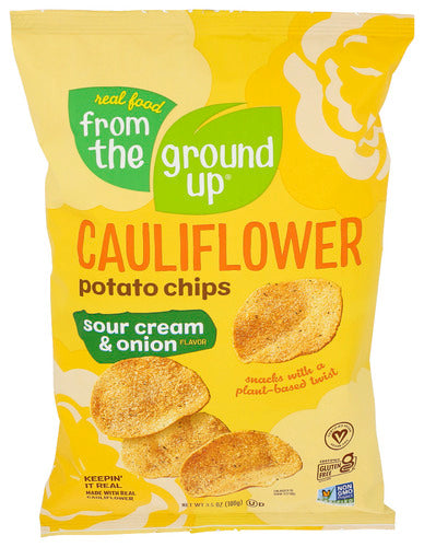 FROM THE GROUND UP CAULIFLOWER CHIP SOUR CRM - 3.5 OZ