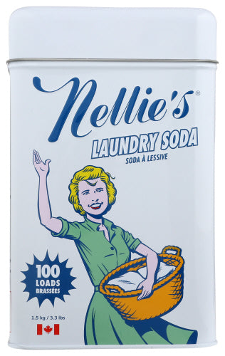 Nellies All Natural Laundry Dtrgnt 100 Load, 3.3 LB.