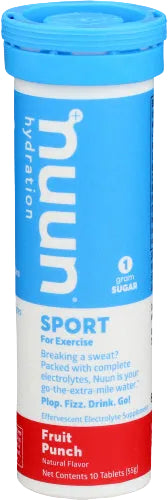 Nuun Sport Fruit Punch, 10 TB.