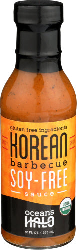Oceans Halo Sauce Soy Free Korean Bbq, 12 OZ.