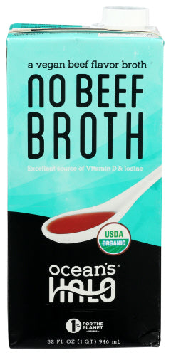Oceans Halo Broth No Beef, 32 OZ.