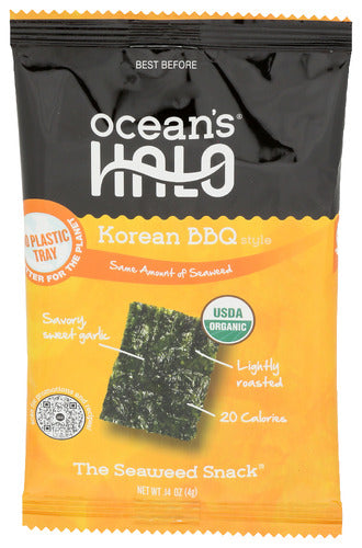 Oceans Halo Seaweed Korean Bbq, 0.14 OZ.