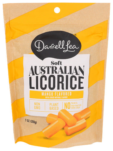 Darrell Lea 
Licorice Soft Mango, 7 OZ.