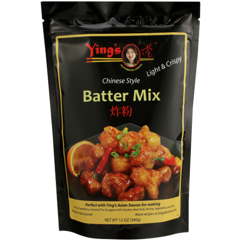 YINGS MIX BATTER CRSPY LGHT - 12 OZ