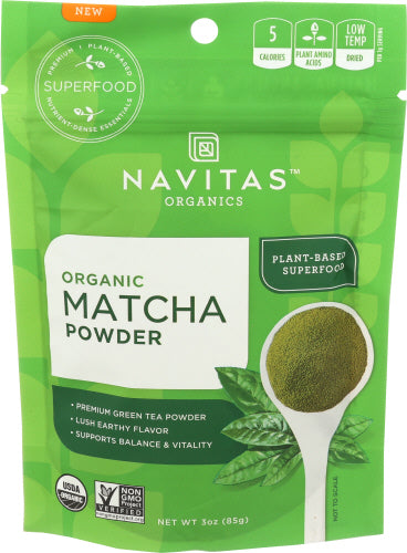 Navitas Matcha Powder Org, 3 OZ.