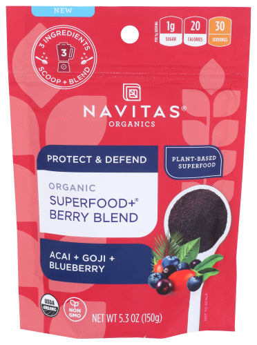 Navitas Superfood Berry Blend, 5.3 OZ.