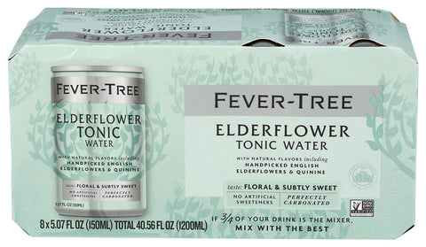FEVER TREE WATER TONIC ELDERFLOWER - 40.56 FO