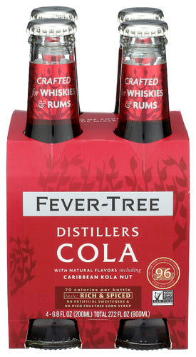 FEVER TREE COLA DISTILLERS 4PK - 27.2 FO
