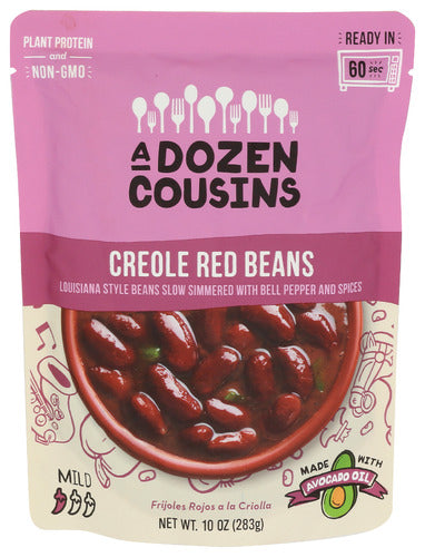 A Dozen Cousins 
Beans Creole Red Rte, 10 OZ.