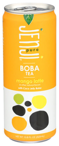JENJI PURE TEA BOBA MANGO LATTE - 10.8 FO