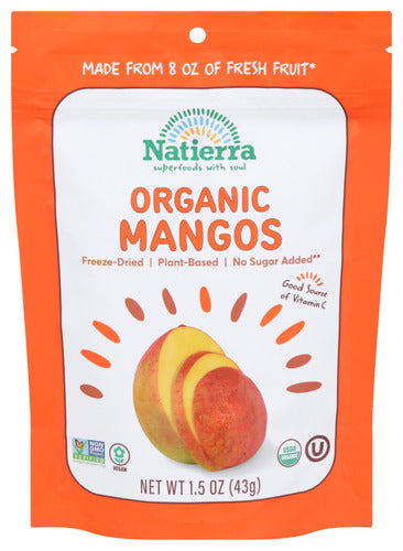 Natierra Mango Frz Drd Raw, 1.5 OZ.