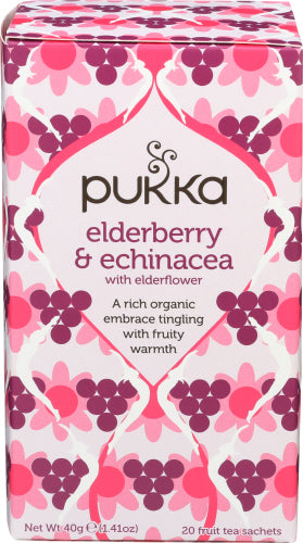 Pukka Herbs Tea Elderbry Echinacea, 20 BG.
