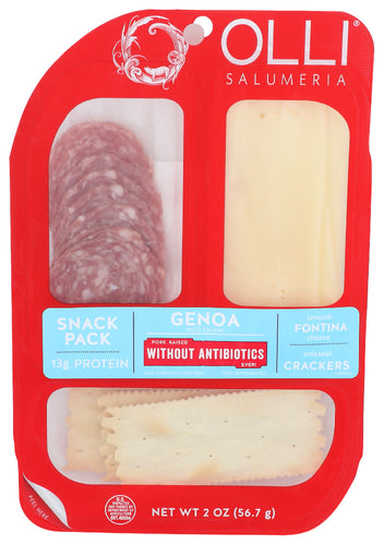 Olli Salumeria Snack Pk Gnoa Fntna Crckr, 2 OZ.