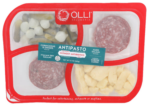 Olli Salumeria Tray Salami Cornichon Cur, 12 OZ.